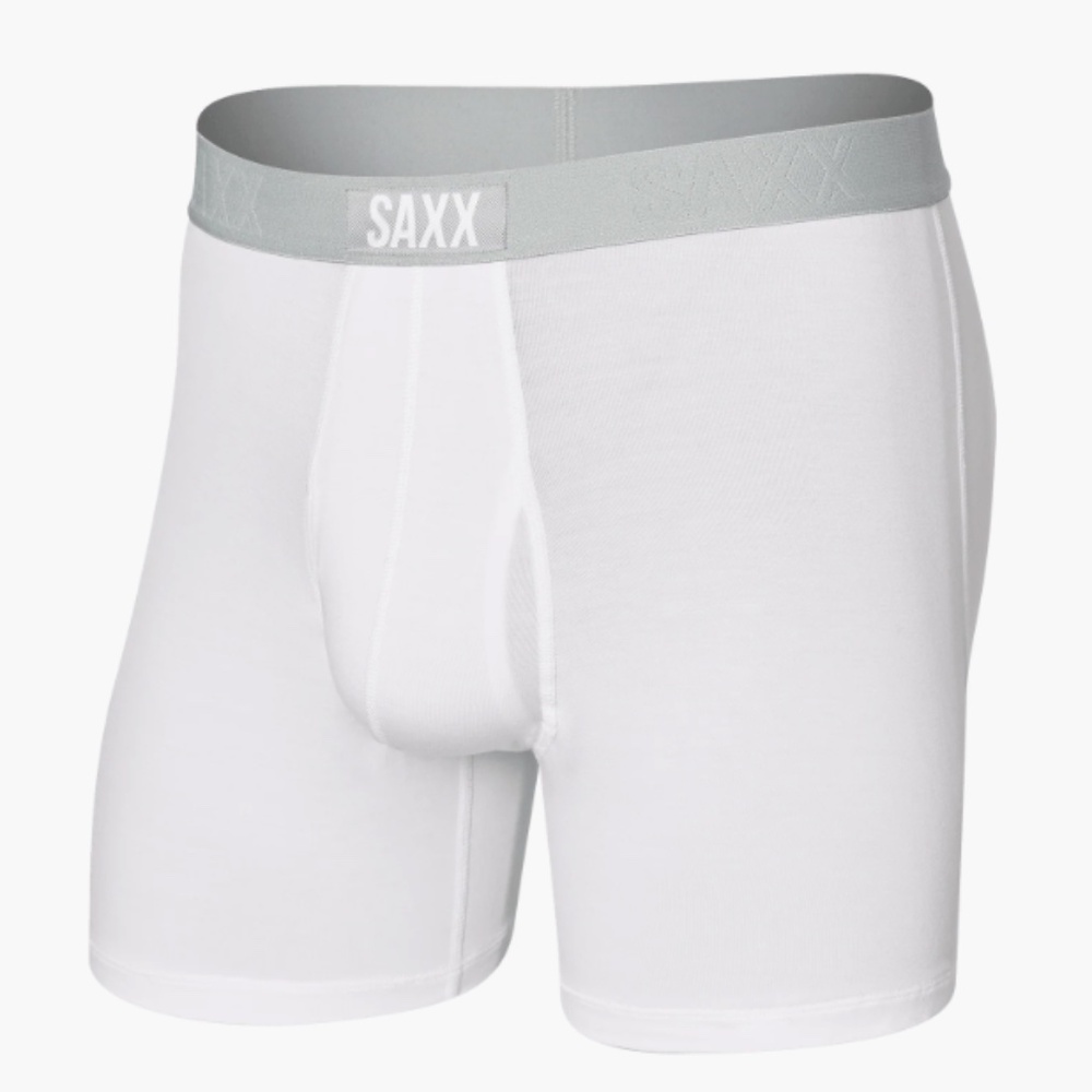 Saxx Ultra Super Soft Boxer Brief Fly White